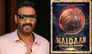 Maidaan First Look: अजय देवगन की नई फिल्म का पोस्टर हुआ रिलीज़, आज से 'मैदान' शुरू