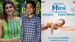 Kriti Sanon to Play a Surrogate Mother in Dinesh Vijan's Mimi With Pankaj Tripathi? Read on