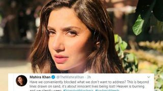 Pakistani Actor Mahira Khan Tweets For Kashmir as Government Decides to Revoke Article 370