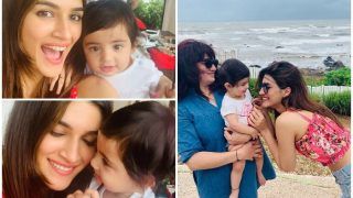 Kriti Sanon's Beach Pictures With THIS Awwdorable Munchkin is Cutest Thing on Internet Today!
