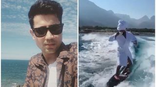 Sumeet Vyas' Idea of Balanced Life is Water Surfing While Sipping Tea in Bathrobe And THIS Hilarious Viral Video is Proof!