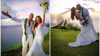 Dwayne Johnson Finally Says 'I do' to 'The Game Plan' Co-Star Lauren Hashian, Wedding Pictures From Hawaii Beach Break Internet