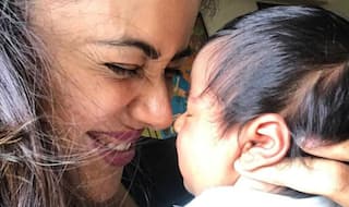 Sameera Reddy Shares The Most Adorable Picture With Her Newborn Nyra Varde