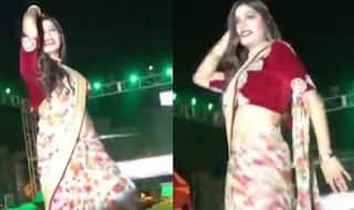 Sapna Chaudhary ने काले सूट में 'स्लेट बरती' गाने पर लगाए ठुमके, वायरल हुआ जोरदार डांस- Video