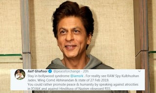 Pakistan's Army Spokesperson Asif Ghafoor Tweets Against Shah Rukh Khan For His Netflix Web-Series Bard of Blood
