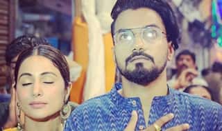 Ganesh Chaturthi 2019: Hina Khan, Rocky Jaiswal Visit Lalbaugcha Raja to Seek Ganpati's Blessings