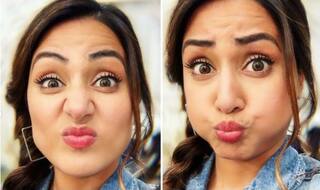 Hina Khan Makes Crazy Faces in Stunning Denim Avatar And Fans Can't Stop Gushing Over Her
