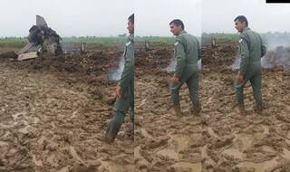 एयरफोर्स का MiG 21 ट्रेनर एयरक्राफ्ट क्रैश, बाल-बाल बचे दोनों पायलट