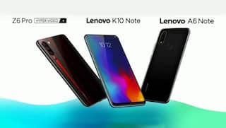 Lenovo K10 Note, Z6 Pro, A6 Note launched in India: Price, specifications, features, availability
