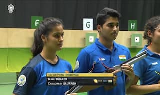 ISSF World Cup: Manu-Saurabh Win Mixed Team Gold as India Beat China to Finish on Top in Rio