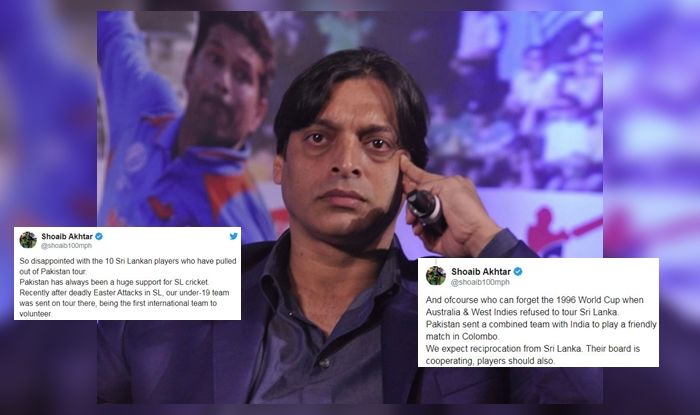 Shoaib Akhtar Slams 10 Sri Lanka Players For Opting Out Of