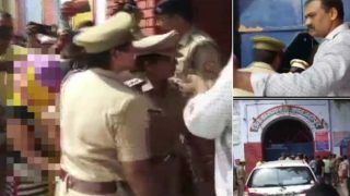 चिन्मयानंद पर रेप का आरोप लगाने वाली लॉ की छात्रा 14 दिन की न्यायिक हिरासत में जेल पहुंची