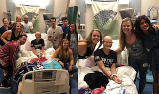 The Jonas Brothers And Priyanka Chopra Surprise Fan Who's Suffering From Cancer - Pics go Viral