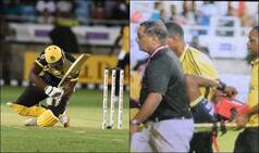 CPL 2019: Russell Suffers Brutal Brutal Blow on Head, Leaves Ground on Stretcher