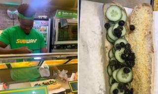 Bizarre! Woman's Subway Order With Just Cheese And Cucumber Goes Viral, Netizens Calls it 'Worst Sandwich'