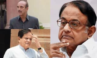 पूर्व वित्त मंत्री पी चिदंबरम से अहमद पटेल और गुलाम नबी आजाद ने तिहाड़ में की मुलाकात 