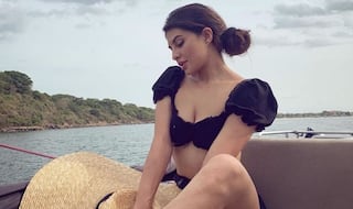 Jacqueline Fernandez Leaves Little For Imagination as She Strikes Sultry Pose by The Beach Side