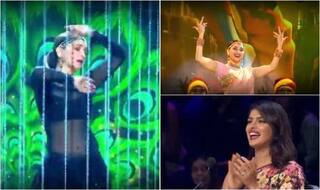 Madhuri Dixit's Killer Performance on Kalank Songs Medley Sets Dance Deewane's Stage on Fire