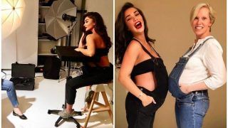 Amy Jackson's Hot Picture Flaunting Her Baby Bump in Dungrees is Every Mommy-to-be's Dream!