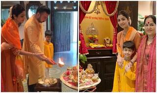Shilpa Shetty's Festive Spirit And Navaratri Vibes in THIS Video With Family is Making us Homesick Already!