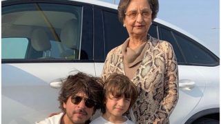 AbRam's Identical Pose With Shah Rukh Khan as he Wishes Mother-in-Law on Birthday Sets Fans Drooling Over Viral Picture