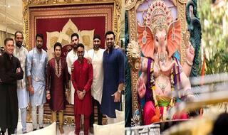 Video: गणेश चतुर्थी पर मुकेश अंबानी के घर पूजा के लिए सचिन-युवराज सहित जुटीं कई हस्तियां
