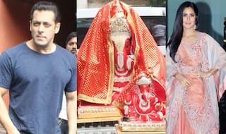 Arpita Khan's Ganpati Celebration: Salman Khan Seeks Blessings, Katrina Kaif Joins in