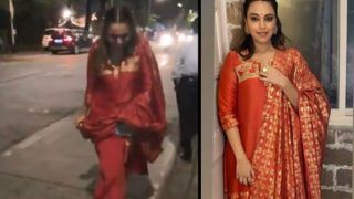 Swara Bhaskar Attends Ganpati Puja at Lalbaugcha Raja And Loses Her Shoes, Returns Barefoot- Watch Video