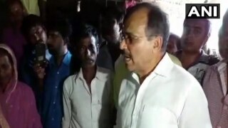 Congress Leader Adhir Chowdhury Visits Families of Five Workers Killed in Kulgam