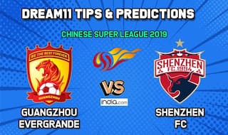 GED vs SHZ Dream11 Team Guangzhou Evergrande vs Shenzhen FC, Chinese Super League 2019