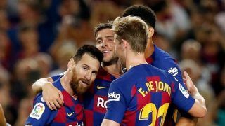 Messi Returns To Goal-scoring Form As Barcelona Beat Sevilla 4-0 at Camp Nou