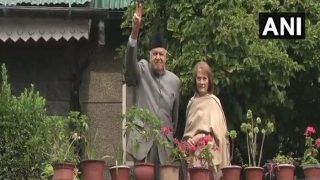 62 Days on, Farooq Abdullah Makes First Public Appearence, Meets NC Delegation at Residence