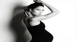 Lisa Haydon Looks Adorable While She Flaunts Her Baby Bump in Her Instagram Post