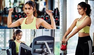 Manushi Chhillar Sweats it Out During Grind And It's The Perfect Dose of Wednesday Motivation