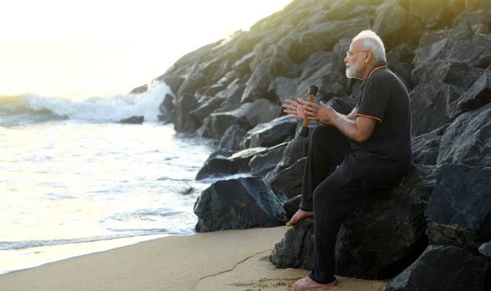 Image result for pm modi in mahabalipuram beach