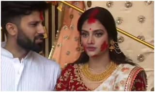 Trinamool MP Nusrat Jahan Accused of Contempt of Court For Visiting Durga Puja Pandal Despite HC Ban