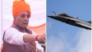 दशहरे के दिन लड़ाकू विमान राफेल के साथ फ्रांस में शस्त्र पूजा करेंगे रक्षामंत्री राजनाथ सिंह