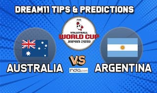 Dream11 Team Australia vs Argentina Volleyball World Cup