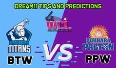 BTW vs PPW Dream11 Team Prediction: Captain And Vice Captain For Today
