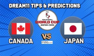 Dream11 Team Canada vs Japan Volleyball World Cup