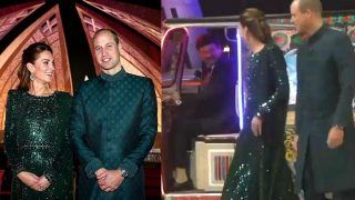 Prince William And Kate Middleton Use an Autorickshaw to Reach National Museum in Pakistan For Dinner