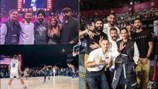 Sonam Kapoor-Anand Ahuja Add Glamour And High Octane Excitement at NBA India Games 2019