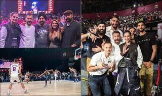 Sonam Kapoor-Anand Ahuja Add Glamour And High Octane Excitement at NBA India Games 2019