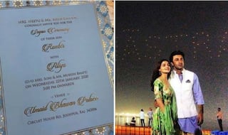 Bollywood Lovebirds Alia Bhatt, Ranbir Kapoor Fake Wedding Card Goes Viral, This is How Former Reacted