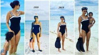 Gul Panag's Hot Pictures in Swimsuit as She Goes Snorkelling With Son at Maldives Are Mommy-Goals!