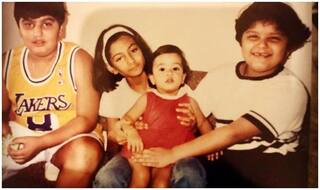 Arjun Kapoor Flaunting His 'Swag' And Trolling Rhea, Anshula, Janhvi in THIS Childhood Pic is Basically All Brothers Ever!