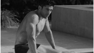 Farhan Akhtar's Latest Pool Picture Creates 'Toofan', Drew Neal Blames Genetics as Fans Ask 'Why so Hot'