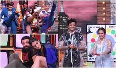 Maniesh Paul Brings Akshay-Kriti-Bobby Down on Their Knees And THESE Pictures Are Proof!