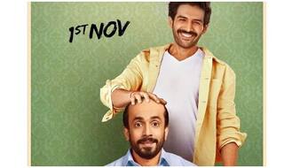 Kartik Aaryan Roots For 'Takla' Sunny Singh in Ujda Chaman's New Poster