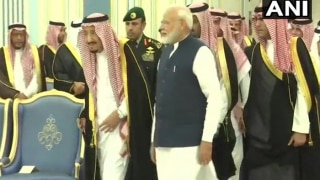 सऊदी किंग ने प्रधानमंत्री मोदी के सम्मान में की दोपहर के भोज की मेजबानी